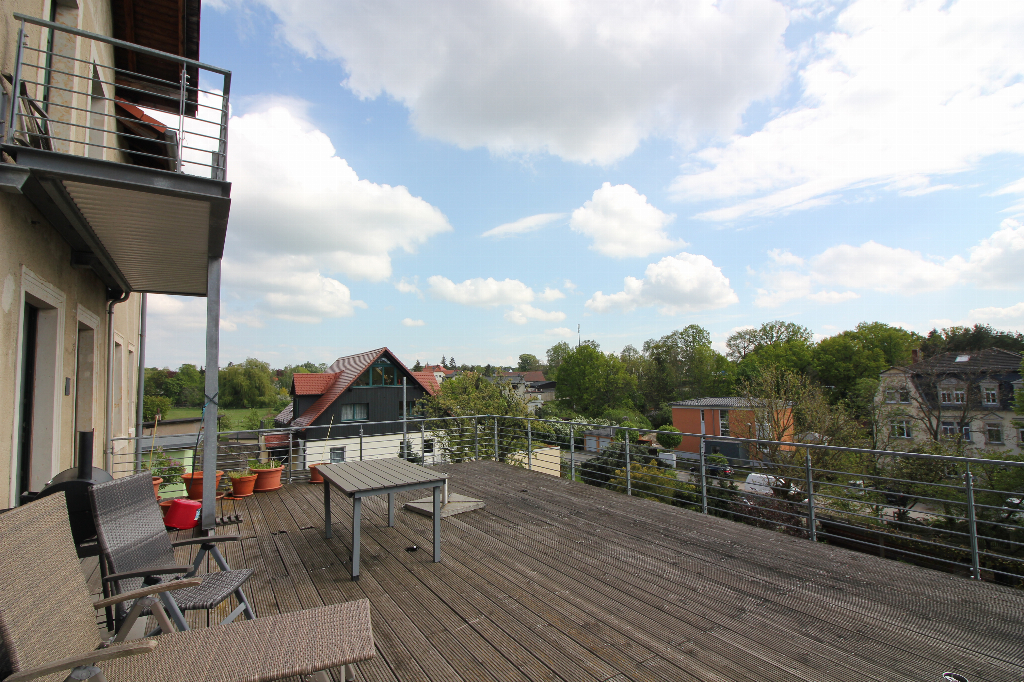 55 m² Terrasse mit Fernblick
